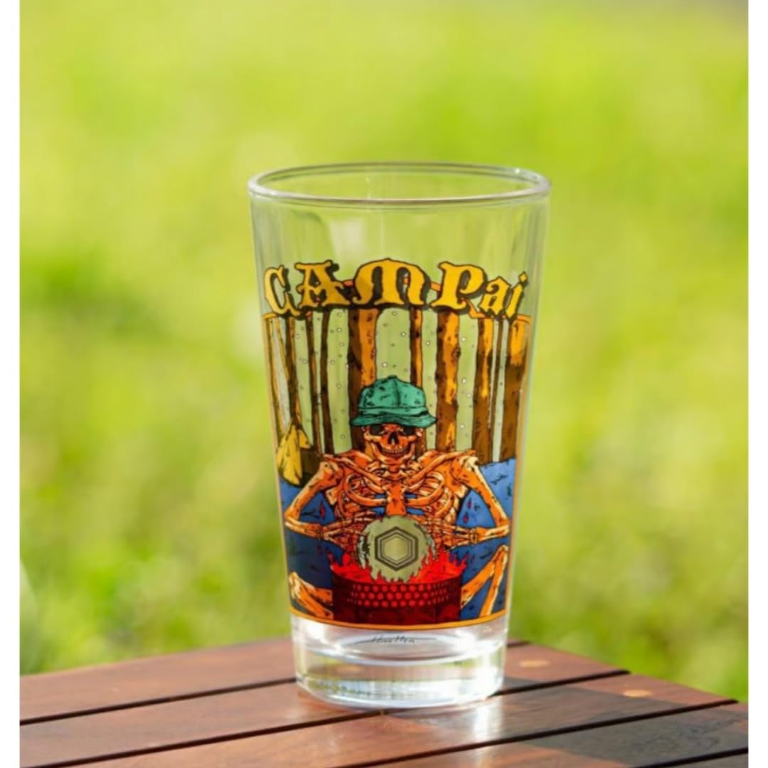 正規品 ヒルズフィールド キャンプぁい パイントグラス 2個セット